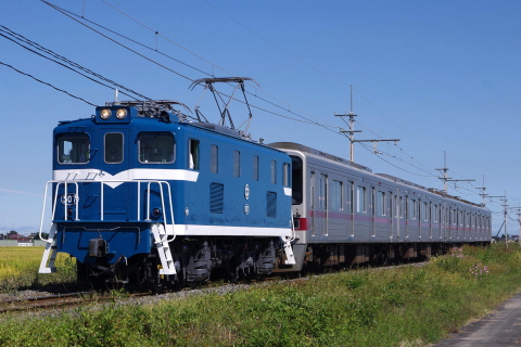 【東武】30000系31411F 秩父鉄道内甲種輸送の拡大写真
