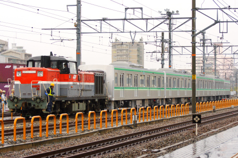 【メトロ】16000系16111F 甲種輸送を鷹取駅で撮影した写真