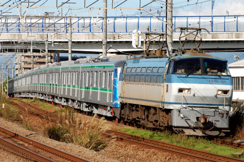 【メトロ】16000系16111F 甲種輸送を平塚～茅ヶ崎で撮影した写真