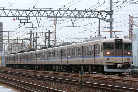 【JR西】113系ミヤS2編成 試運転を高槻～島本で撮影した写真