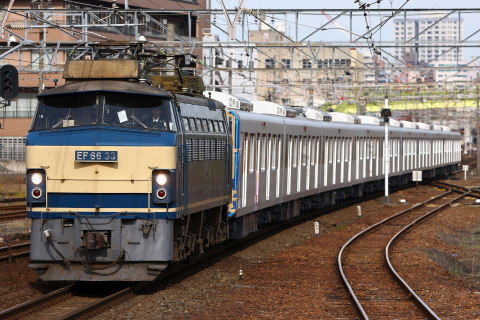 【東武】50070系51076F 甲種輸送を熱田駅で撮影した写真