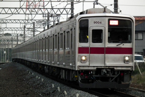 【東武】9000系9104F 試運転の拡大写真