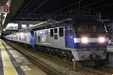 【JR東】E657系カツK4編成 甲種輸送を東加古川駅で撮影した写真