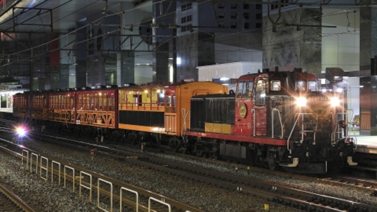 嵯峨野】トロッコ車両 梅小路運転区へ回送 |2nd-train鉄道ニュース