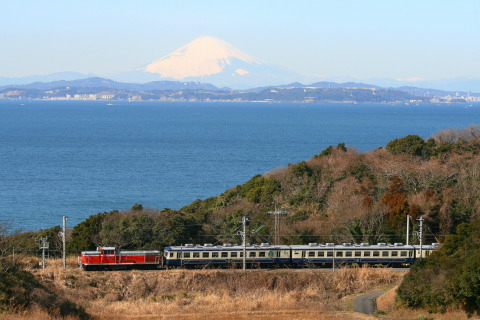 【JR東】快速「おいでよ房総物語号」運転 （13日）の拡大写真