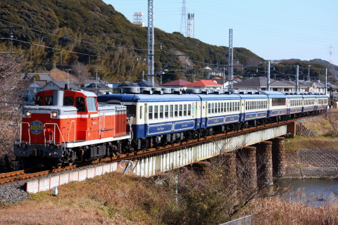 【JR東】快速「おいでよ房総物語号」運転 （13日）の拡大写真