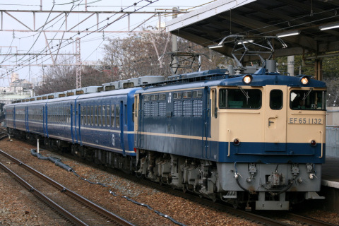 【JR西】12系5両 返却回送を新大阪駅で撮影した写真