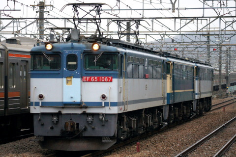 【JR貨】EF65-1051＋EF65-1054 廃車回送の拡大写真