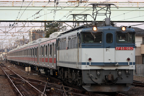 【東急】4000系4101F 甲種輸送（1日目） を豊田駅で撮影した写真