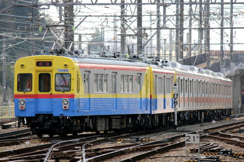 【東急】4000系4101F 甲種輸送（30日分）を長津田駅で撮影した写真