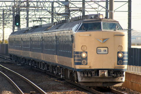 【JR東】583系仙台車使用 TDR臨の拡大写真