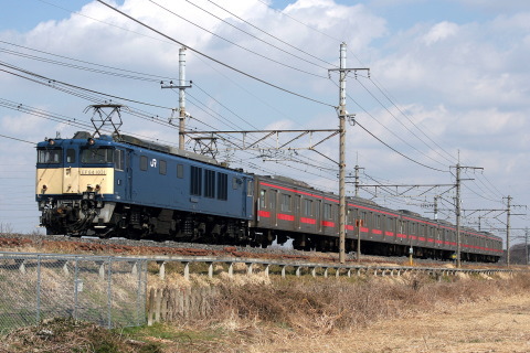 【JR東】205系ケヨ4編成中間車6両 廃車配給を東川口～東浦和で撮影した写真