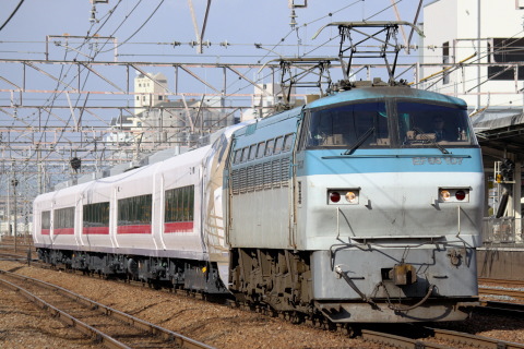 【JR東】E657系5両 甲種輸送を東淀川～新大阪で撮影した写真