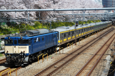 【JR東】E231系元山手線用6ドア車 廃車配給を東中野～中野で撮影した写真