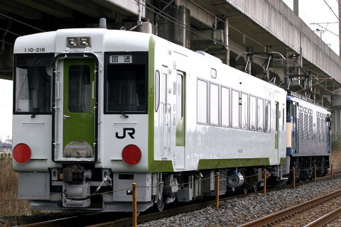 【JR東】キハ110-218 郡山総合車両センター出場配給