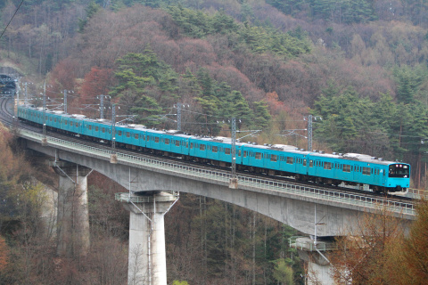 【JR東】201系ケヨ52＋K2編成 廃車回送を信濃境～富士見で撮影した写真