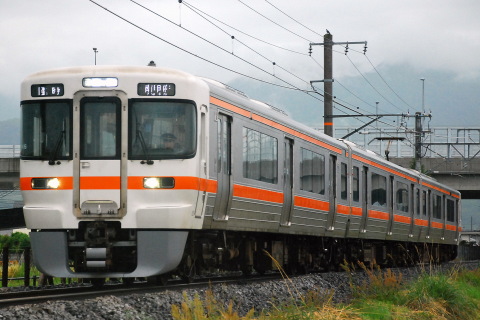 【JR海】313系2600番代シスN6編成使用 身延線臨時普通列車運転の拡大写真
