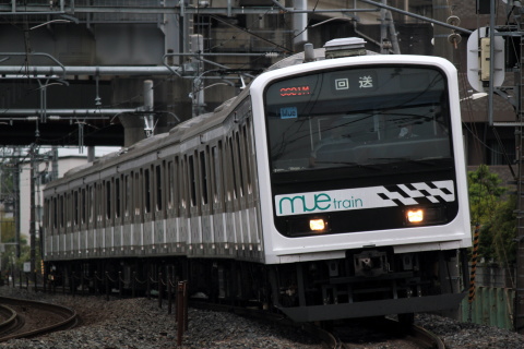 【JR東】209系『MUE-Train』宇都宮線試運転を新白岡～久喜で撮影した写真