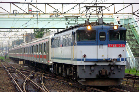 【東急】5050系5161F 甲種輸送を豊田駅で撮影した写真