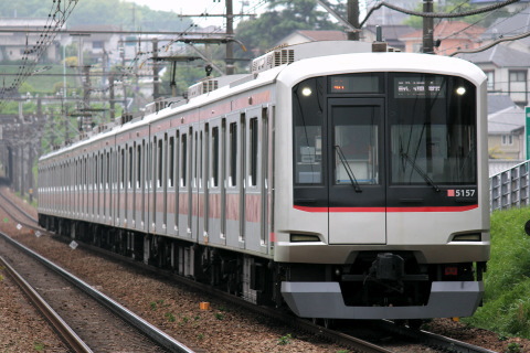 【東急】5050系5157F 試運転の拡大写真