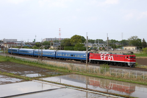 【JR東】EF81-95＋24系4両 乗務員訓練の拡大写真