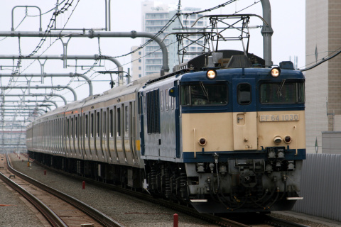 【JR東】E231系500番代元山手線用6ドア車 配給輸送を武蔵境駅で撮影した写真
