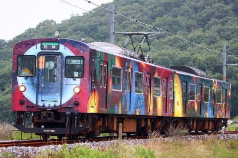 【JR西】加古川線ラッピング電車「銀河の旅」 運行終了の拡大写真