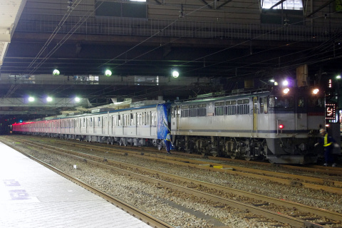 【メトロ】15000系15112F 甲種輸送を八王子駅で撮影した写真