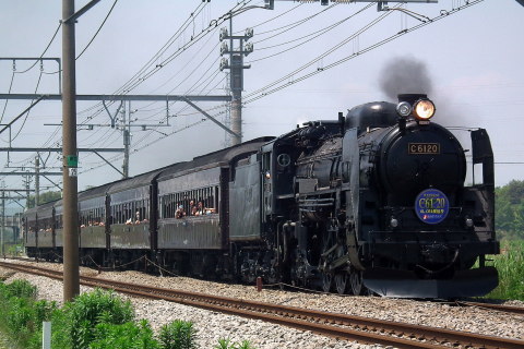 【JR東】「SL C61復活号」運転の拡大写真