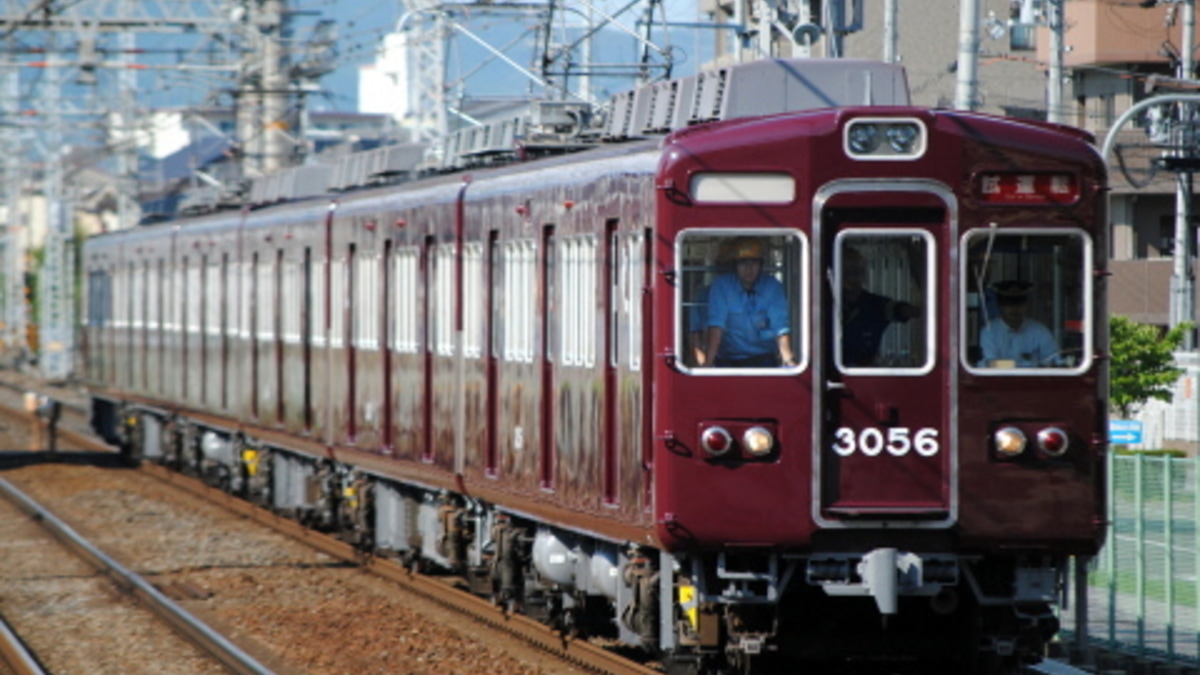 阪急】3000系3056F 出場試運転 |2nd-train鉄道ニュース