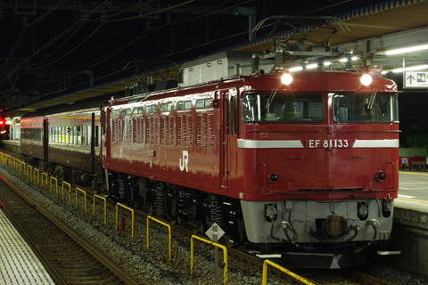 【JR東】旧型客車2両 水戸へ回送
