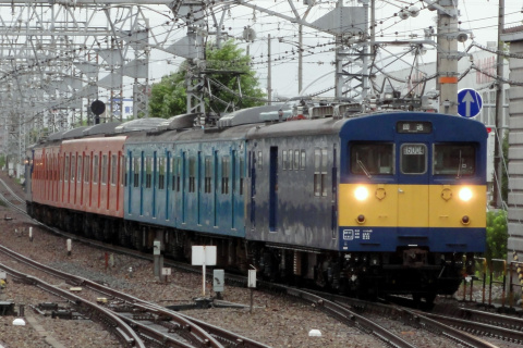 【JR西】103系6両 廃車回送の拡大写真