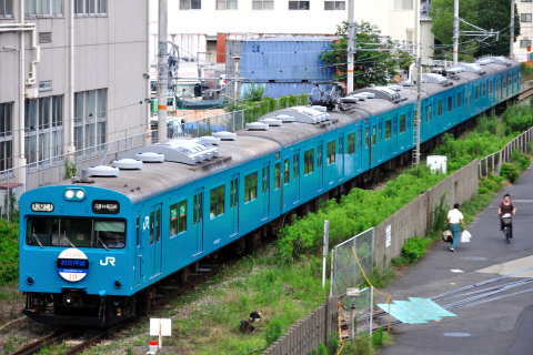 【JR西】「和田岬線電化10周年記念ヘッドマーク」掲出の拡大写真