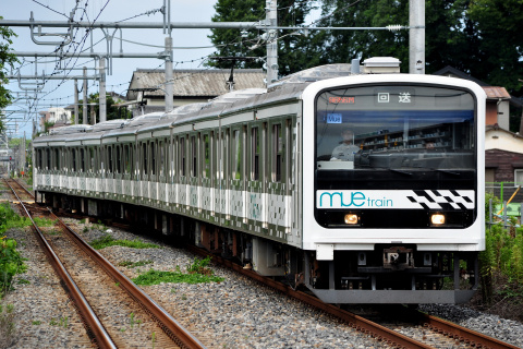 【JR東】209系『MUE-Train』 東京総合車両センター入場の拡大写真