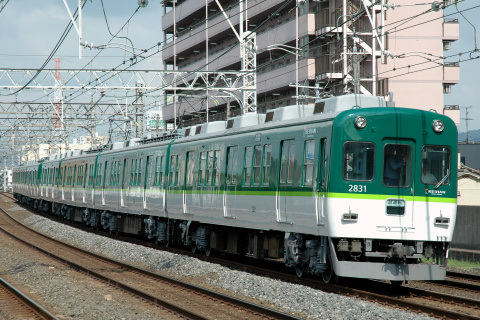【京阪】2600系2631F 出場試運転を門真市駅で撮影した写真