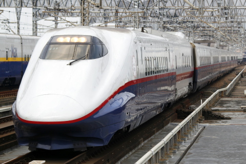 【JR東】E2系N21編成＋E926-13 東北新幹線検測の拡大写真
