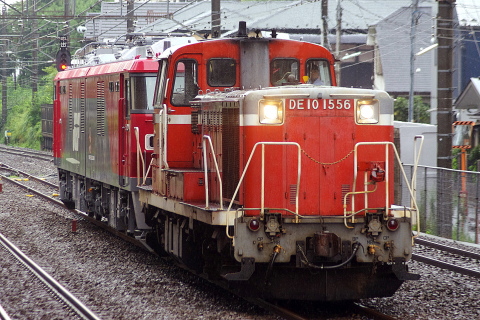 【JR貨】EH500-74 甲種輸送を西国分寺駅で撮影した写真
