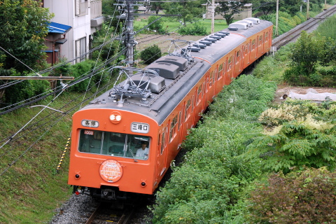 【秩鉄】1000系1003F 国鉄復刻カラーとして運用開始を波久礼～樋口で撮影した写真