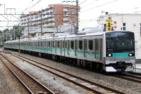 【JR東】E233系2000番代マト17編成 東急車輛出場を西国分寺駅で撮影した写真