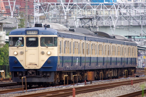 【JR東】団体臨時列車「ありがとう113系」号運転（19日）を横浜～保土ヶ谷で撮影した写真