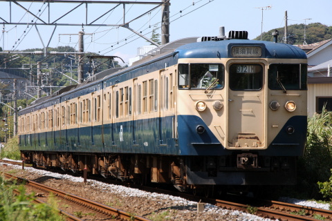【JR東】団体臨時列車「ありがとう113系」号運転（19日）の拡大写真