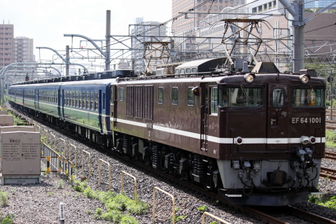 【JR東】12系高崎車6両使用 団体臨時列車運転をさいたま新都心駅で撮影した写真