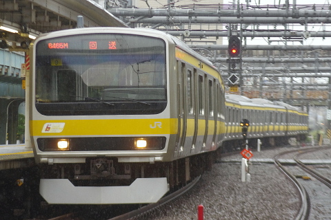 【JR東】E231系ミツB9編成 東京総合車両センター出場を大崎駅で撮影した写真