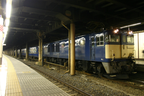 【JR東】寝台特急「北斗星」迂回運転を上野駅で撮影した写真