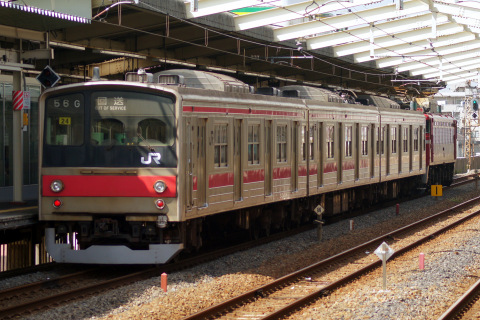 【JR東】205系元ケヨ24編成3両 配給輸送の拡大写真