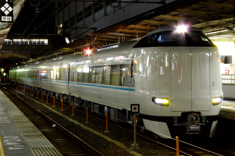 【JR西】「くろしお」用287系 試運転を和歌山駅で撮影した写真