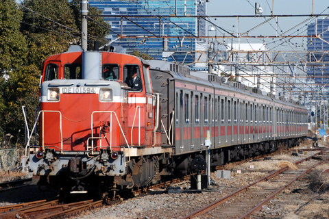 【東急】5000系5121F 甲種輸送を鶴見～東高島で撮影した写真