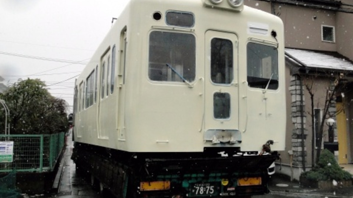 小田急】5000形5255F（小田原方2両）搬出 |2nd-train鉄道ニュース