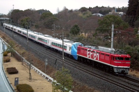 【JR東】E657系カツK6編成 甲種輸送（23日）の拡大写真