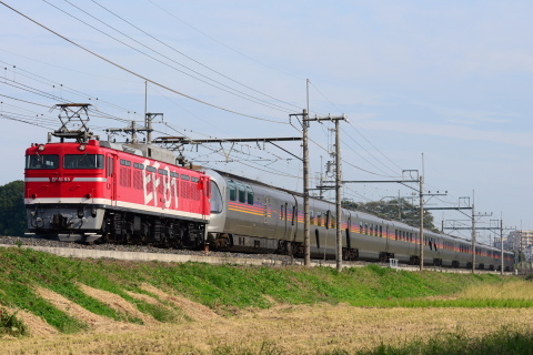 【JR東】E26系「カシオペア・クルーズ」号運転（復路）の拡大写真